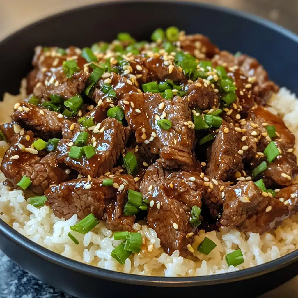 One-Pan Sticky Teriyaki Beef & Rice