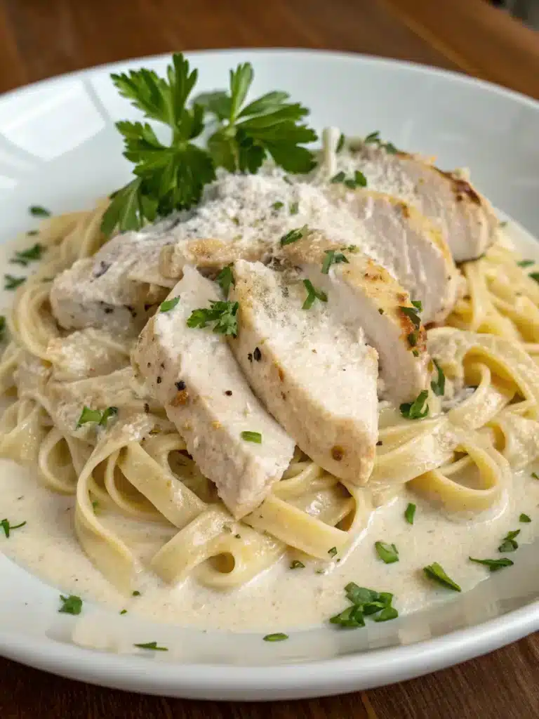 chicken alfredo