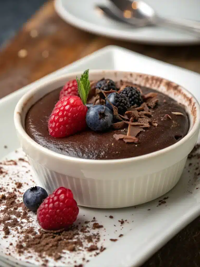 chocolate mousse