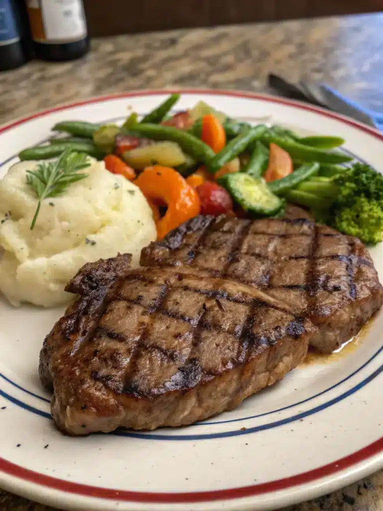 grilled steak