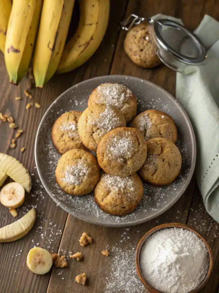 banana bread cookies recipe