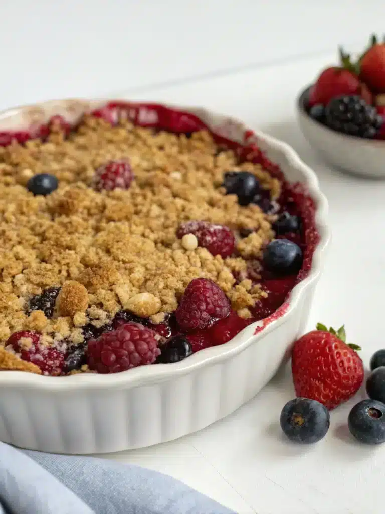 berry crumble recipe