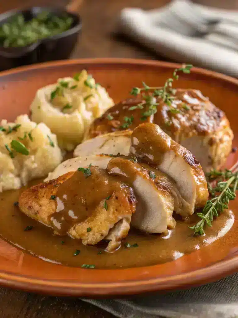 chicken and gravy