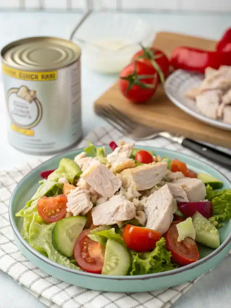 chicken salad with canned chicken