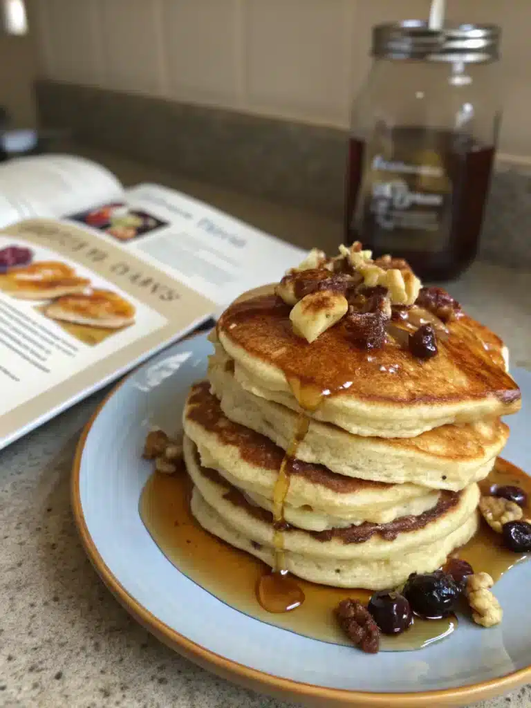 fluffy pancakes with syrup recipe
