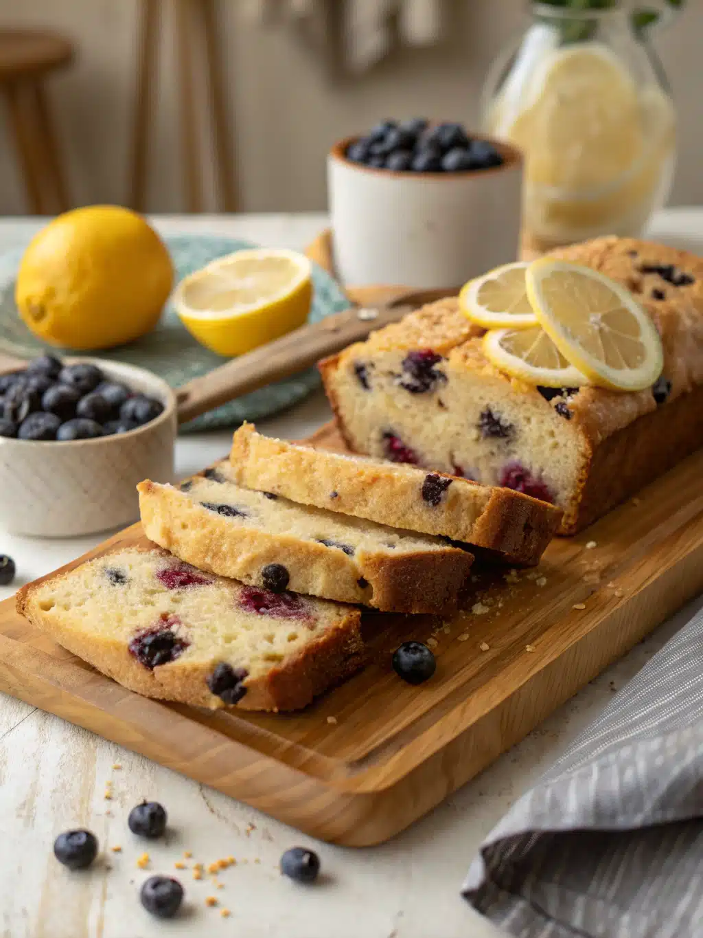 lemon blueberry bread recipe
