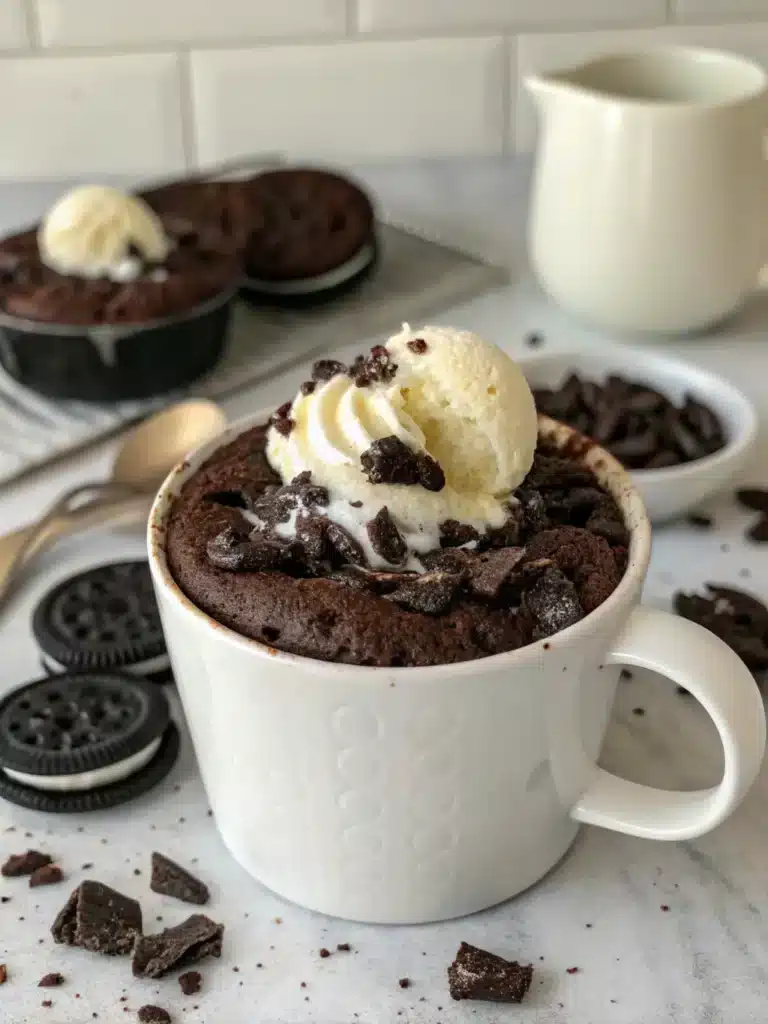 oreo mug cake recipe