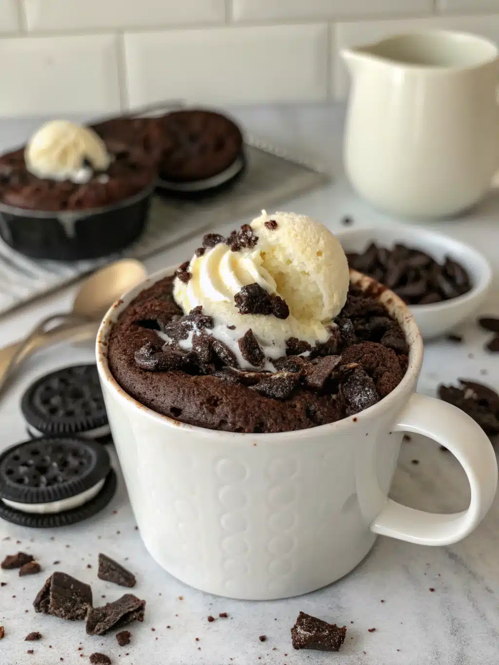 oreo mug cake recipe