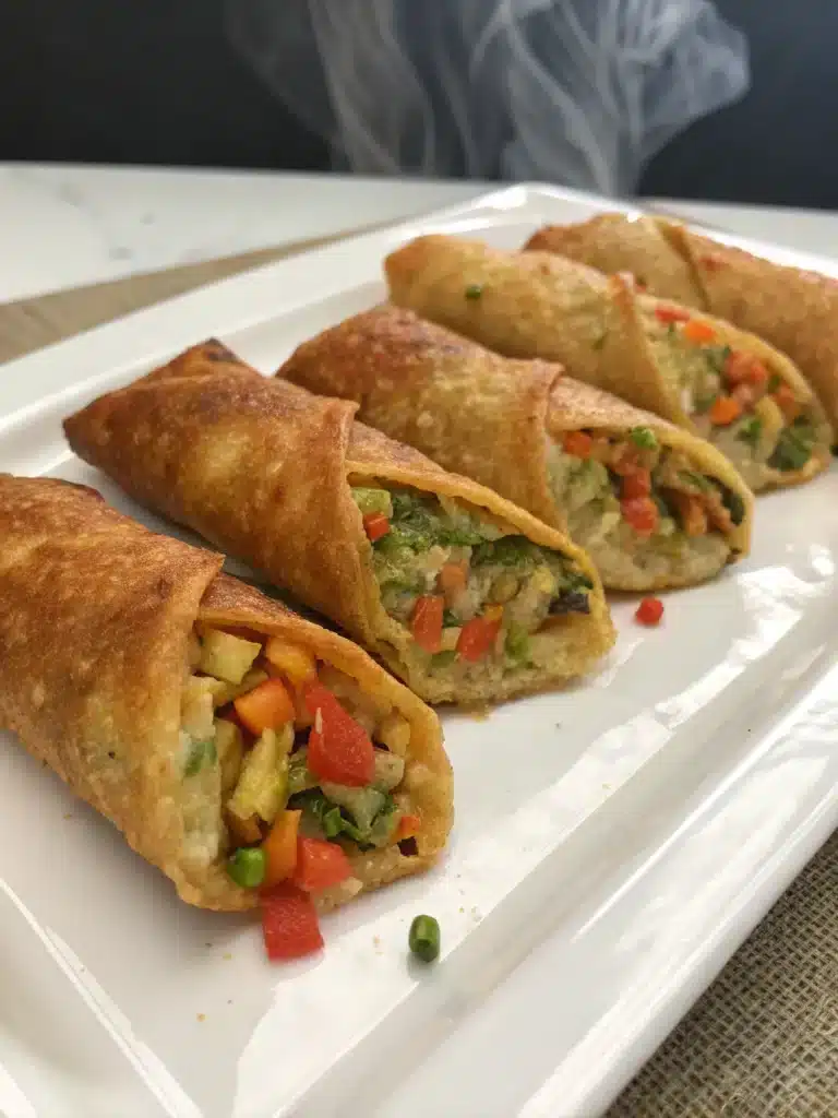 vegetable egg roll