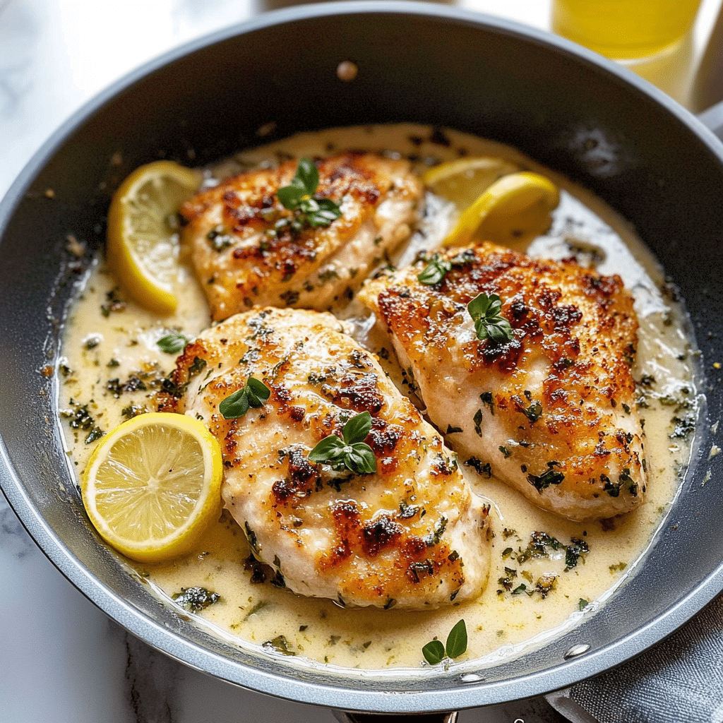 Creamy Lemon Parmesan Chicken