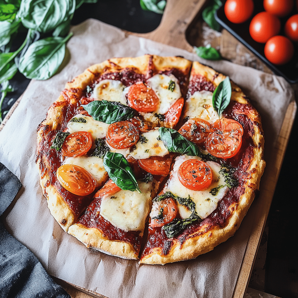 Gluten-Free Sourdough Pizza Crust