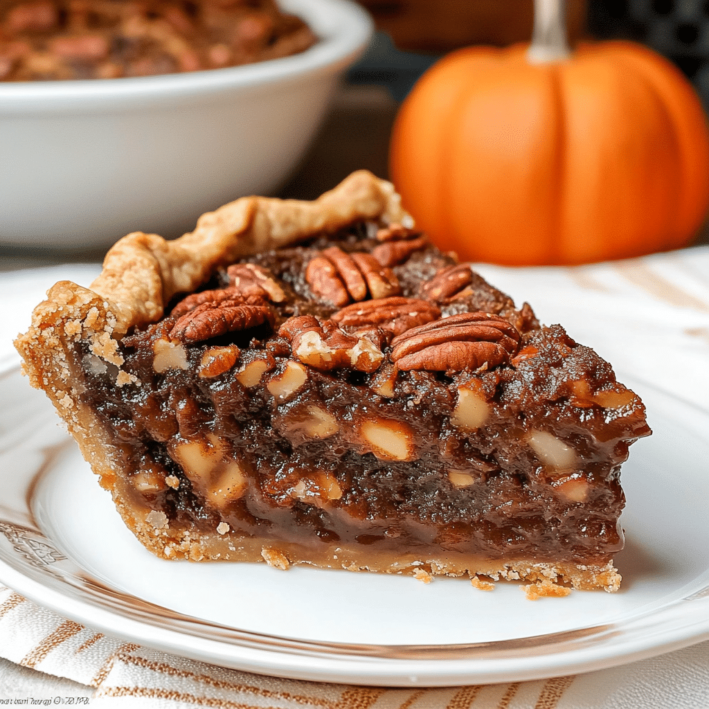 Texas Pecan Fudge Pie